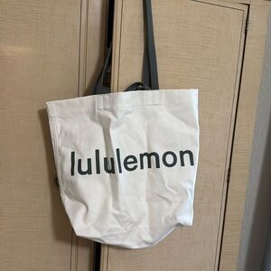 Lululemon canvas tote! Brand new. No tags